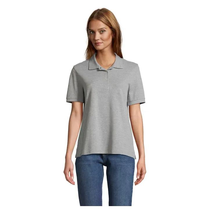 PACIFIC WOMEN POLO - S04440 (MOCN#GY)